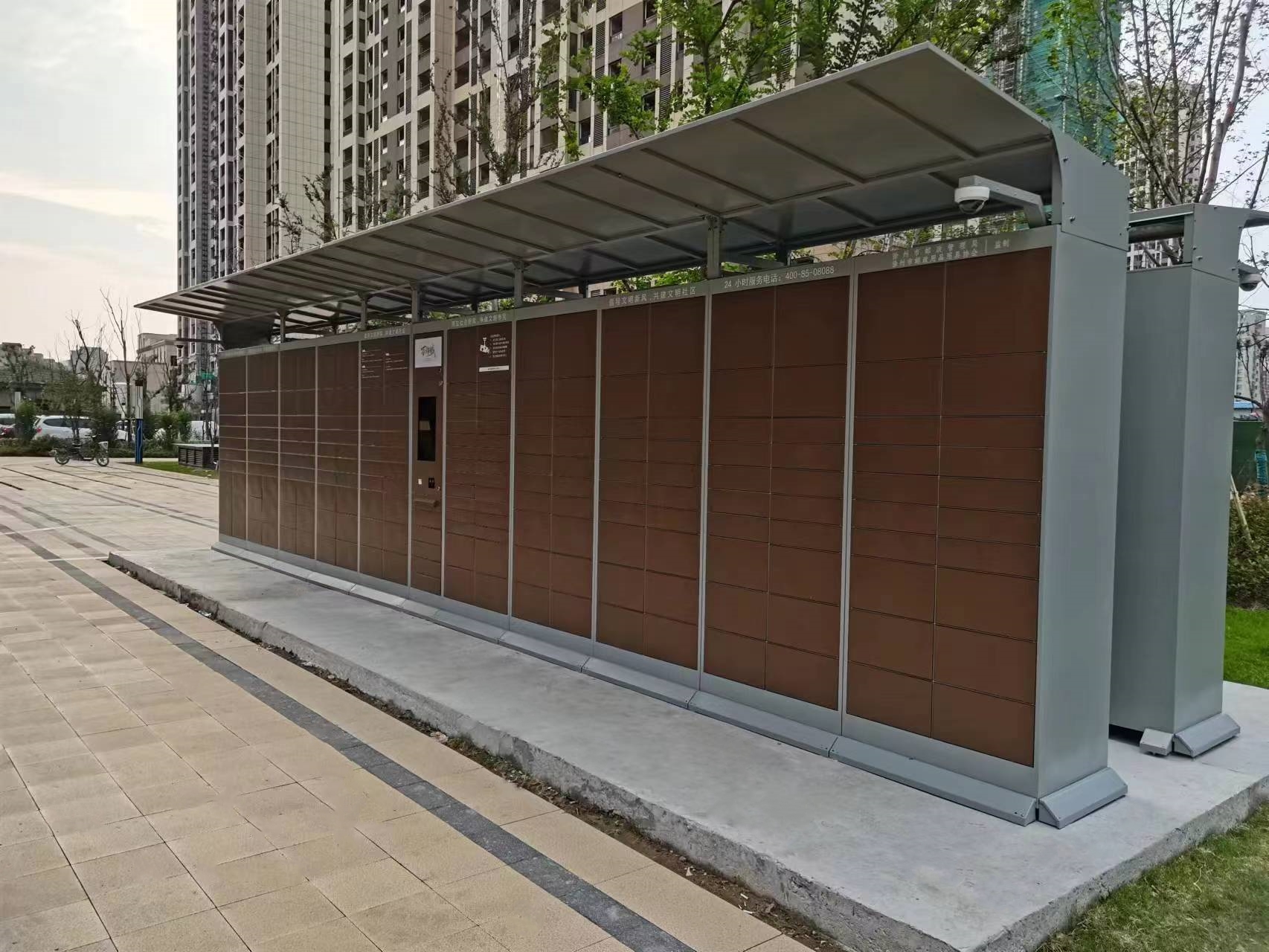 【好消息】青島邦潔又一工程：徐州萬錦城智能信包箱項目已順利安裝并驗收成功